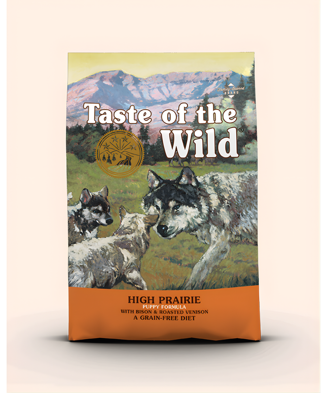 Taste of the Wild High Prairie Puppy 12,2 kg för valp