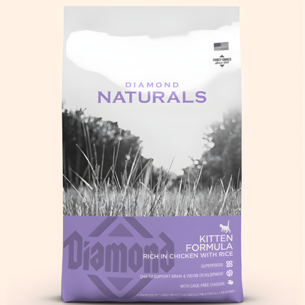 Diamond Naturals Kitten Chicken with Rice 7,5kg