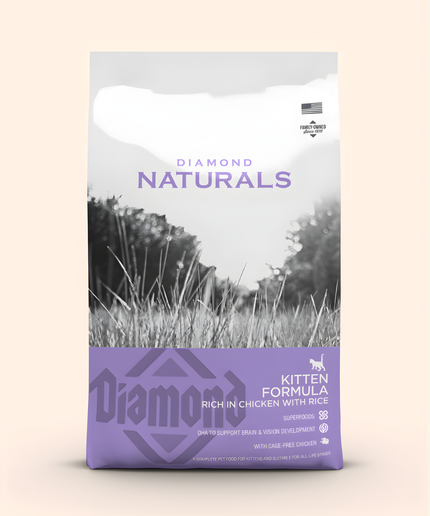 Diamond Naturals Kitten Chicken with Rice 7,5kg