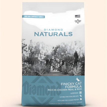 Diamond Naturals Finicky Cat Chicken meal & Rice 1kg