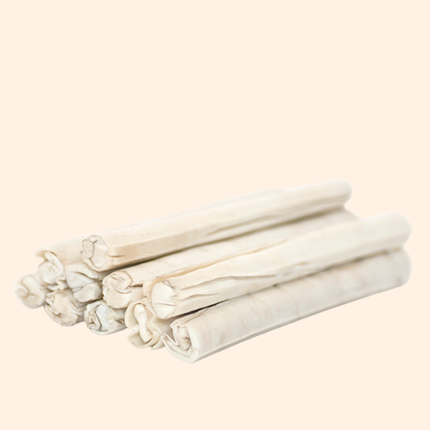 Treateaters Pressed Stick White 20×2 cm, 10 pcs