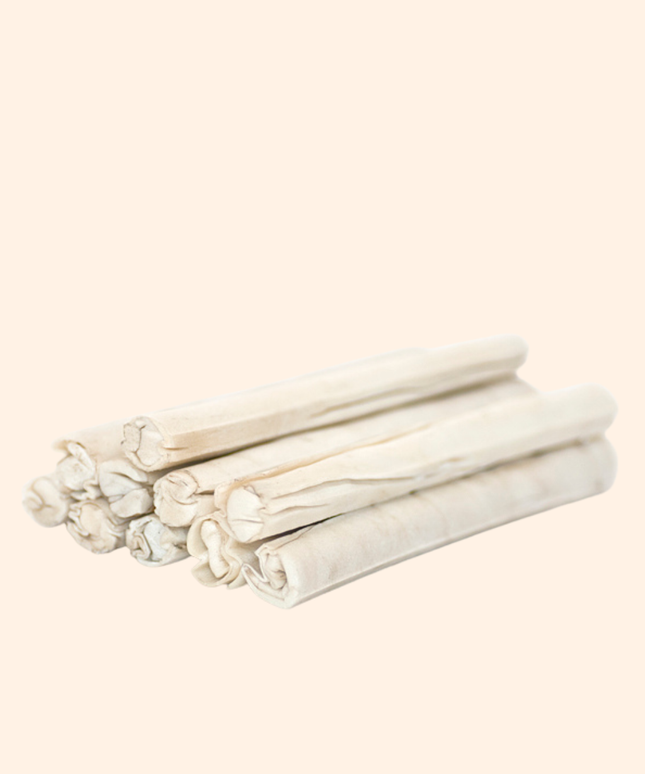 Treateaters Pressed Stick White 20×2 cm, 10 pcs