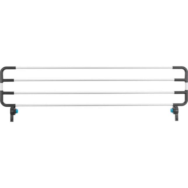 Trixie Toppgaller till lastgaller 13201 – 92 × 27 × 4 cm, silver/svart