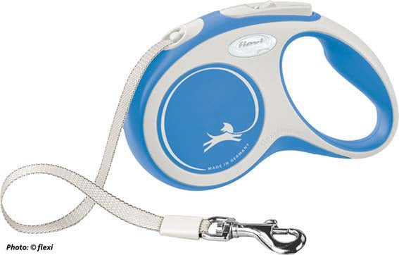 flexi New Comfort, band, S: 5 m, blå