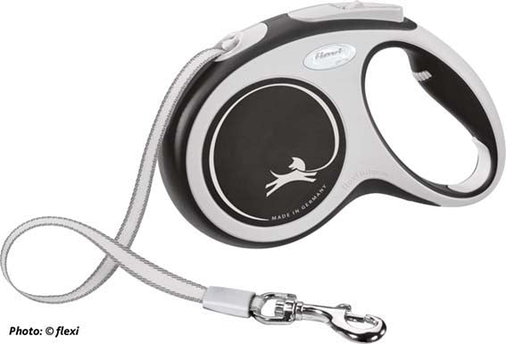flexi New Comfort, band, M: 5 m, svart