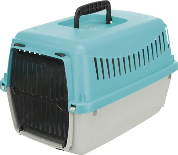 Trixie Transportbur Capri XXS – 26 × 25 × 39 cm, Antracit/grön