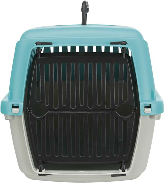 Transportbur Capri XXS, 26 × h25 × 39 cm, antracit/grön