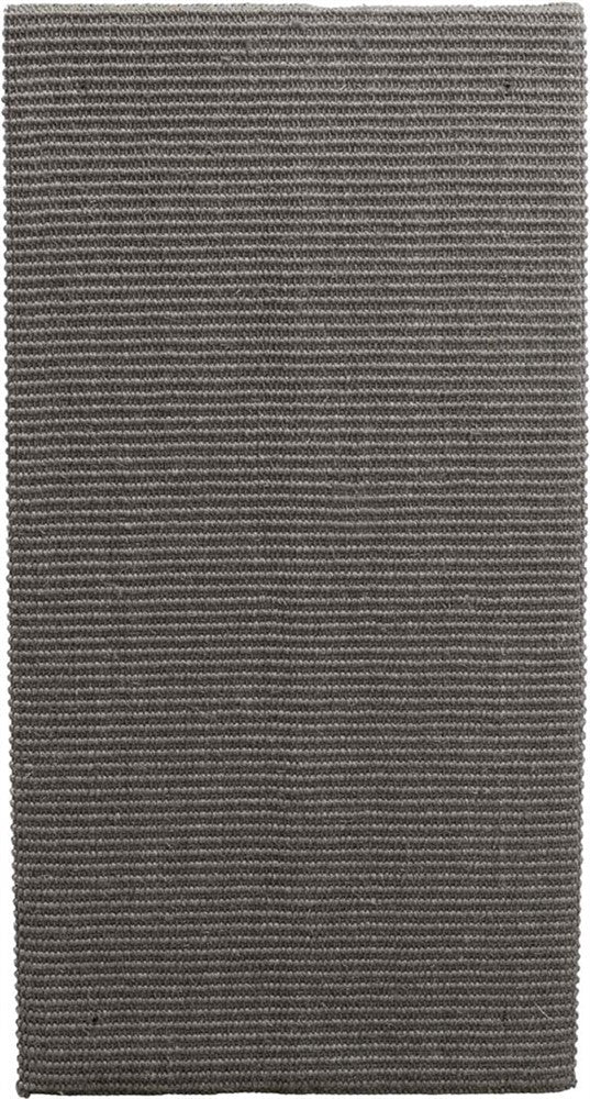 Klösbräda XXL, vägg/hörnmonterad, 38 × 75 cm, sisal/plysch, grå