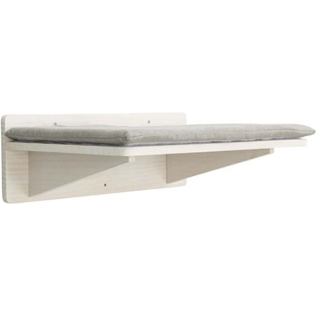 Trixie Väggmonterad plattform – 50 × 17,5 × 36,5 cm, Vit