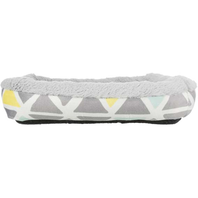 Trixie Sunny bädd för marsvin, plysch – 30 × 6 × 22 cm, multifärg/grå
