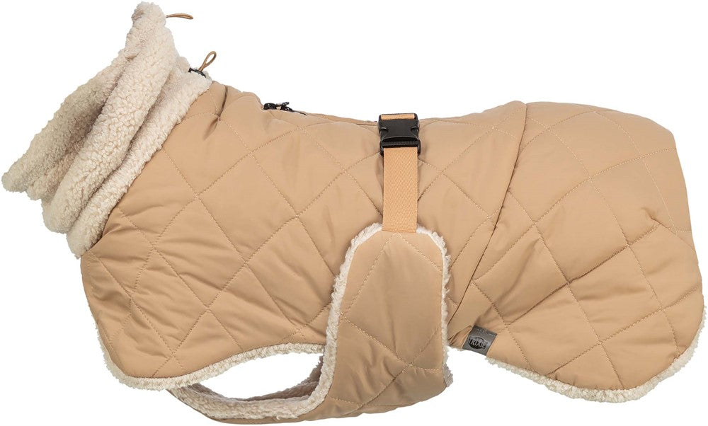 Minot Sherpa täcke, L: 62 cm, beige
