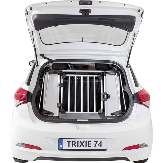 Trixie Bagagegrind till bil Universal, 94–114 × 69 cm, silver/svart