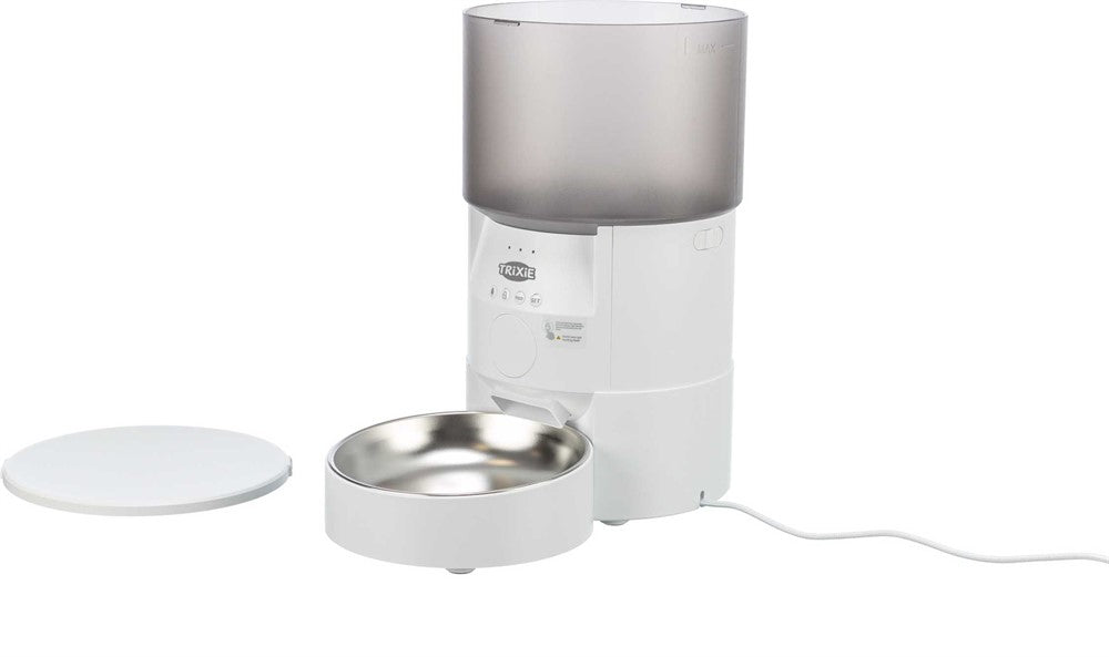 Foderautomat TX-s smart 3.0L, 3 l/18 × 31 × 18 cm, vit