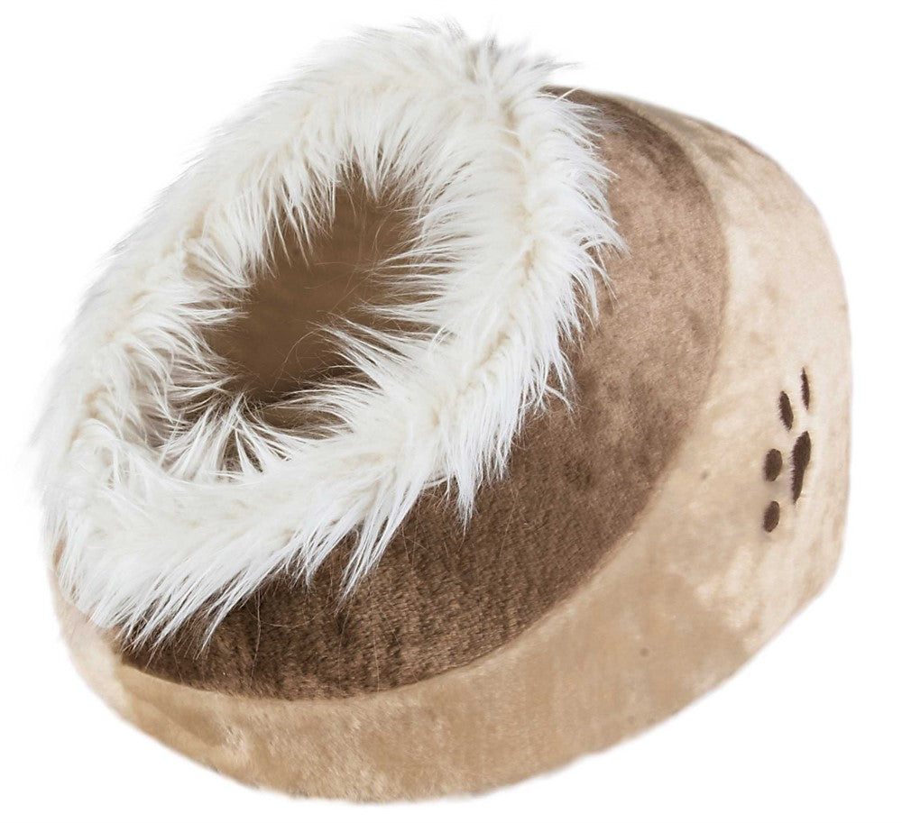 Minou igloo, 41 x h30 x 50 cm, brun/beige