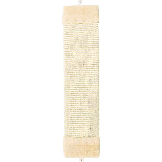 Trixie Klösbräda i sisal och plysch – 15 × 56 cm, Beige
