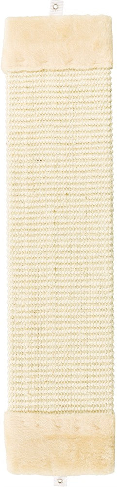 Klösbräda, 15 x 56 cm, sisal/plysch, beige