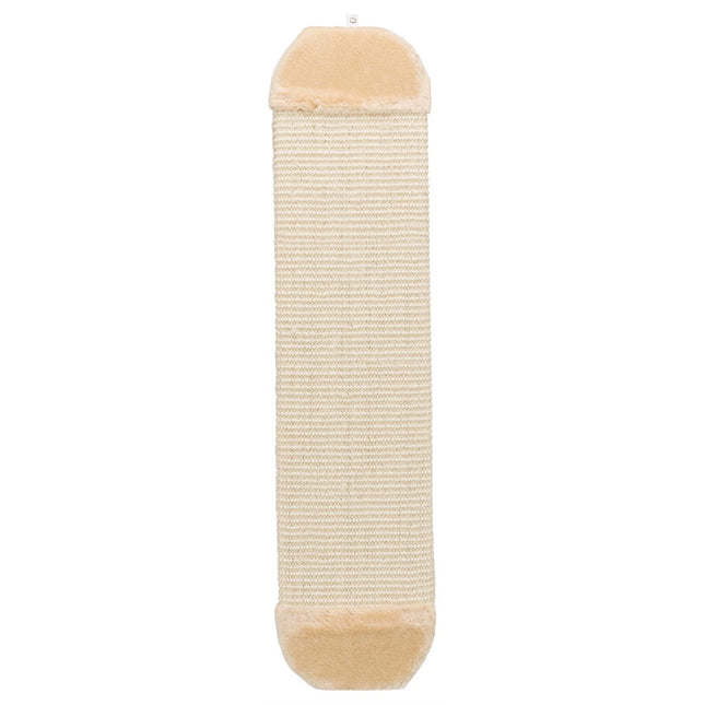Trixie Klösbräda i sisal och plysch – 78 × 18 cm, Beige