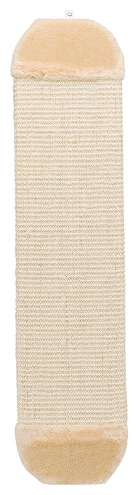 Klösbräda, 78 x 18 cm, sisal/plysch, beige