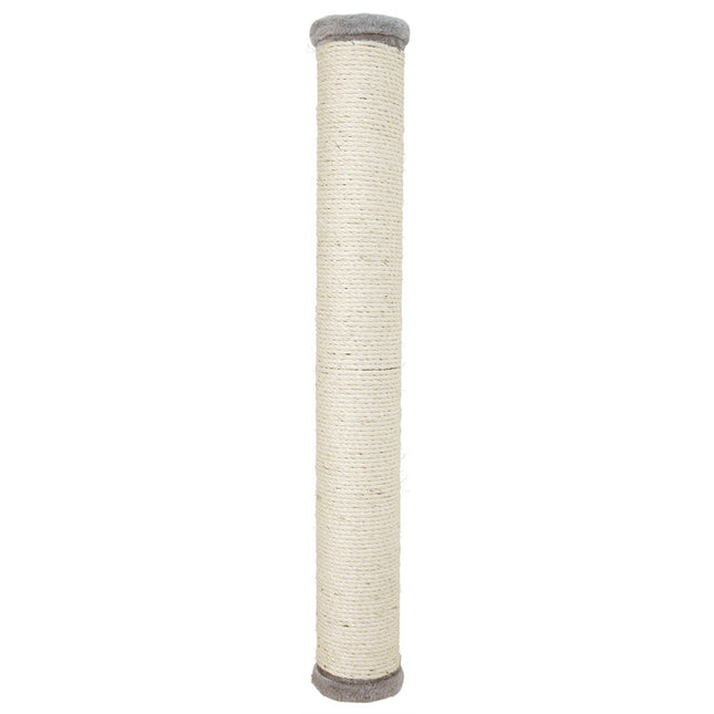 Trixie Väggmonterad klösrulle – 80 cm, Ø 11 cm, Grå