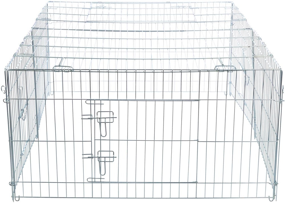 Utebur för gnagare galv. metall 144xh58x116 cm