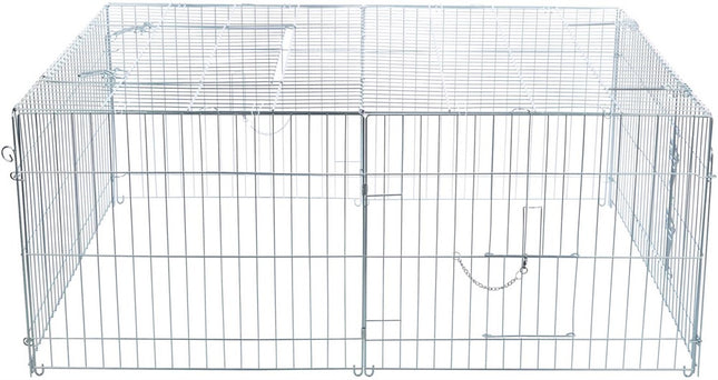 Trixie Utebur för gnagare i galvaniserad metall – 144xh58 × 116 cm