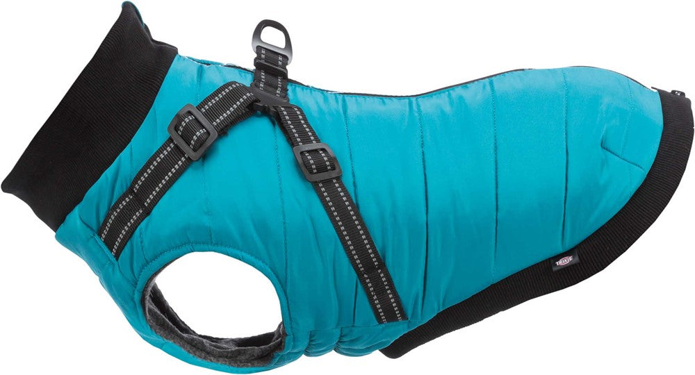 Pontis täcke med sele, XS: 27 cm, aqua