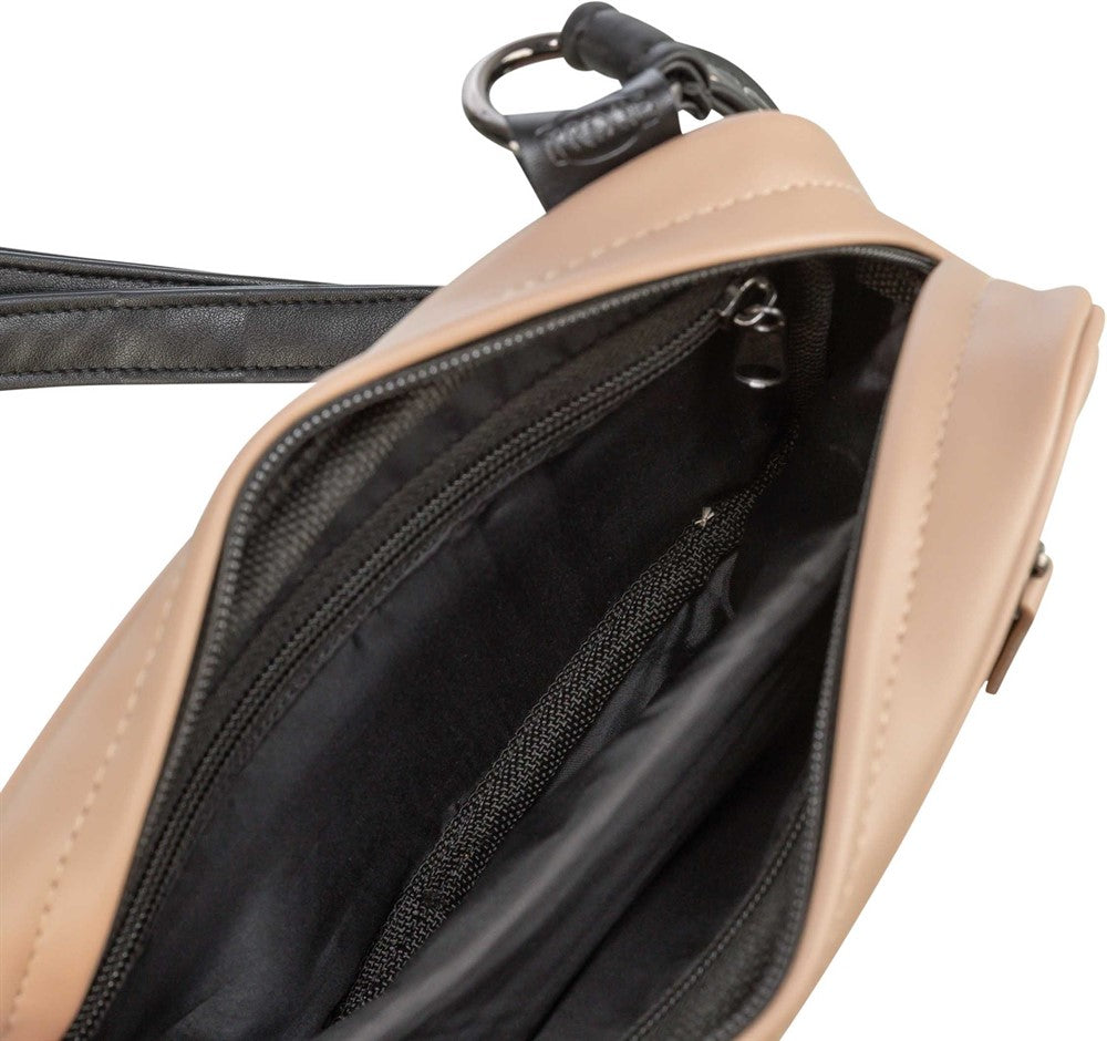 Väska för promenader Citystyle, 23 × 16 × 5 cm, cappuccino