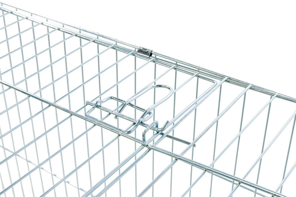 Utebur för gnagare galv. metall 216xh65x116 cm