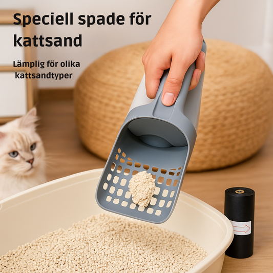 Kattlådespade Med Tillbehör