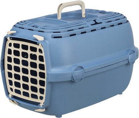 Transportbur Relax 1, XS: 32 × 30 × 48 cm, blå