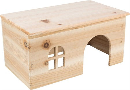 Trähus, 40 x 20 x 23 cm
