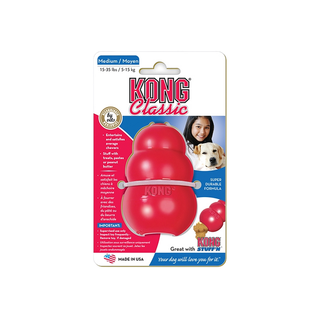 Kong Classic hundleksak – Medium