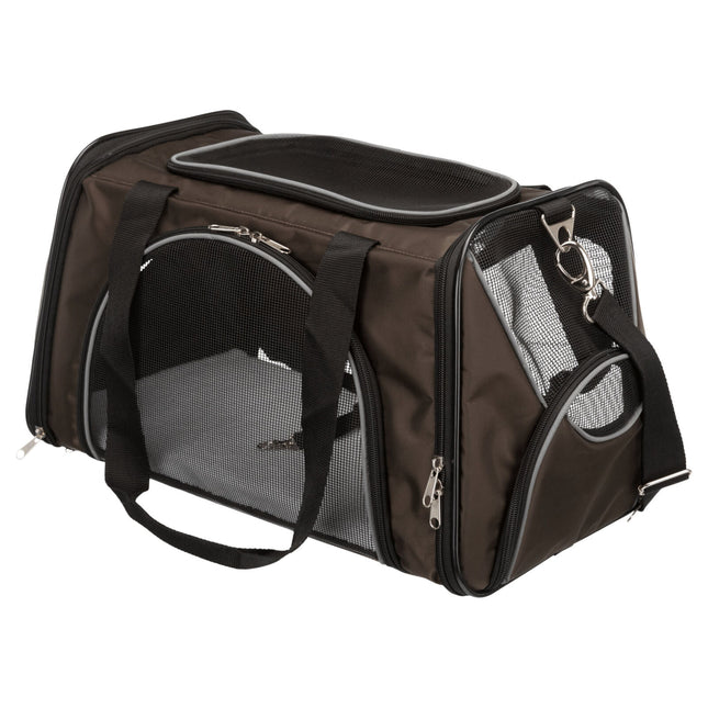 Trixie Transportväska Joe – 28 × 28 × 47 cm, Brun