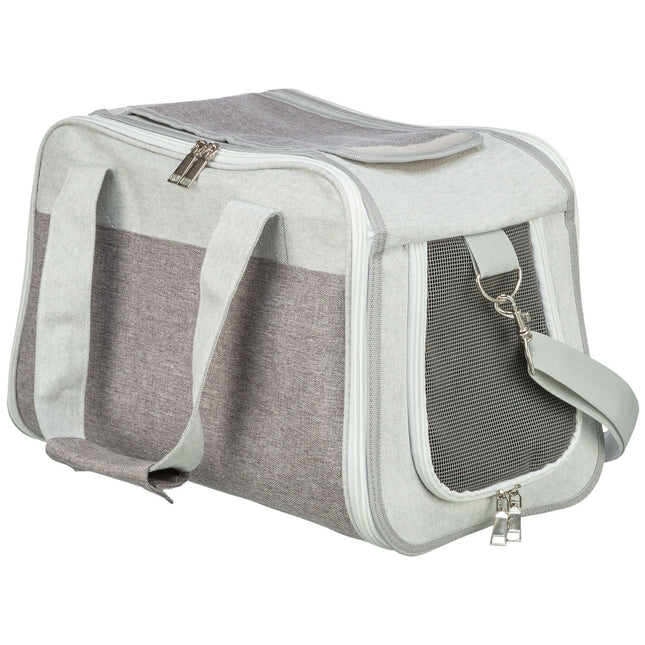 Trixie Transportväska Libby – 25 × 27 × 42 cm, Grå