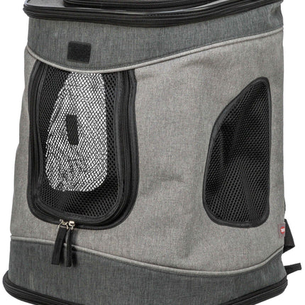 Trixie Ryggsäck Timon – 34 × 44 × 30 cm, max Under 12 kg, Grå