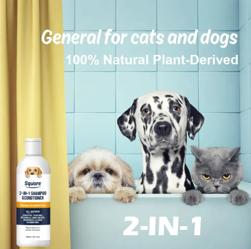 Hund- & Kattschampo – Deodoriserande & Mot kvalster