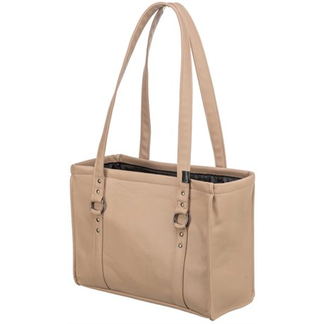 Trixie Transportväska CityStyle – 40 × 20 × 30 cm, Cappuccino