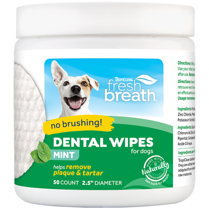Tropiclean Dental Wipes