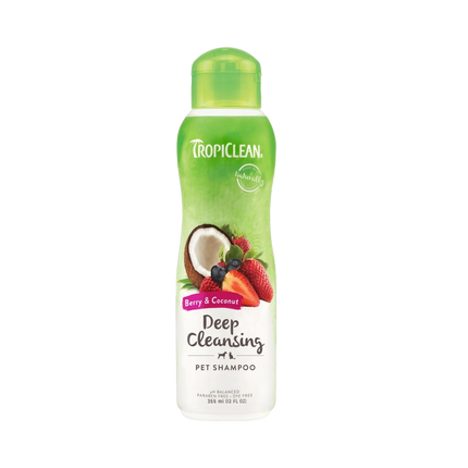 Tropiclean Berry and Coconut Shampoo 355ml