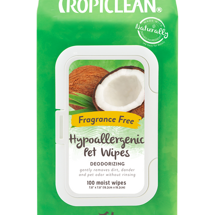 Tropiclean Hypo Allergenic Wipes